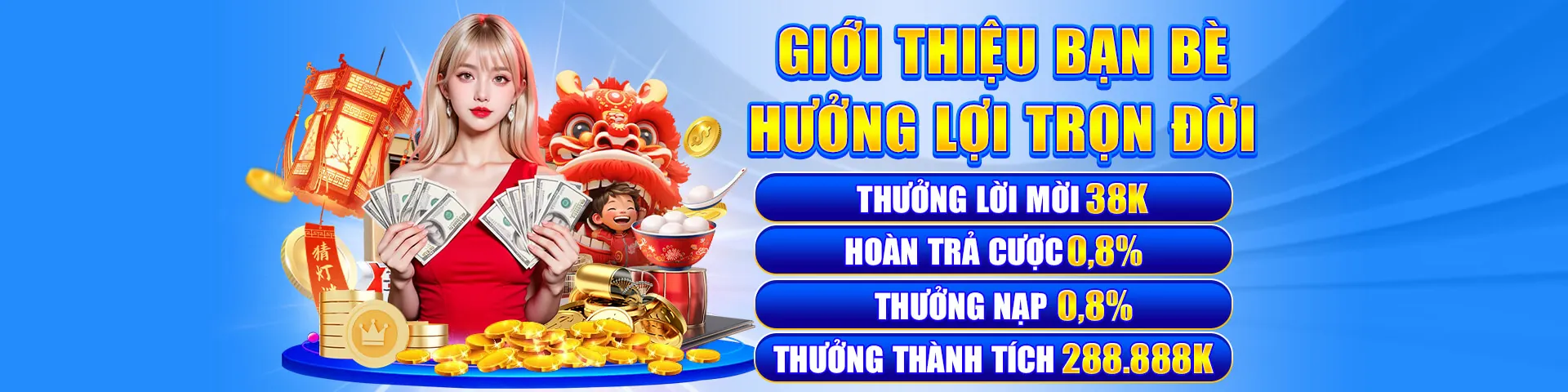 Hình ảnh banner chương trình liên kết Leo88